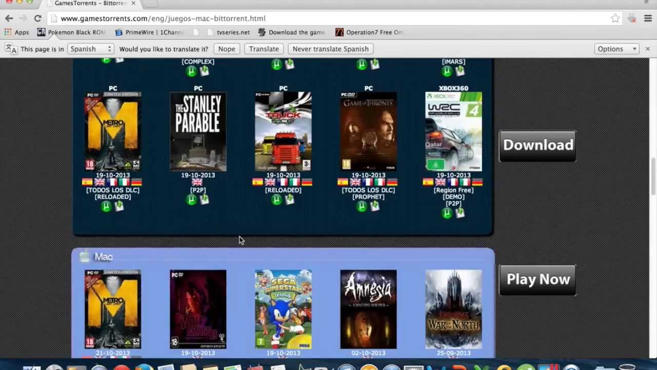 games for mac 2013